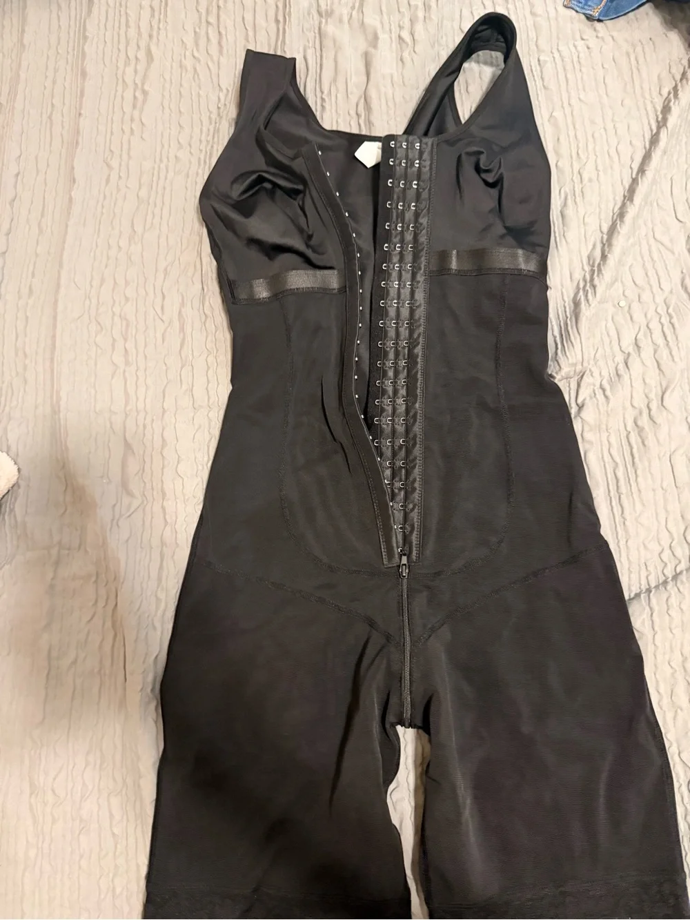 SHEIN Black Full-Body Shaping One-Piece Bodysuit